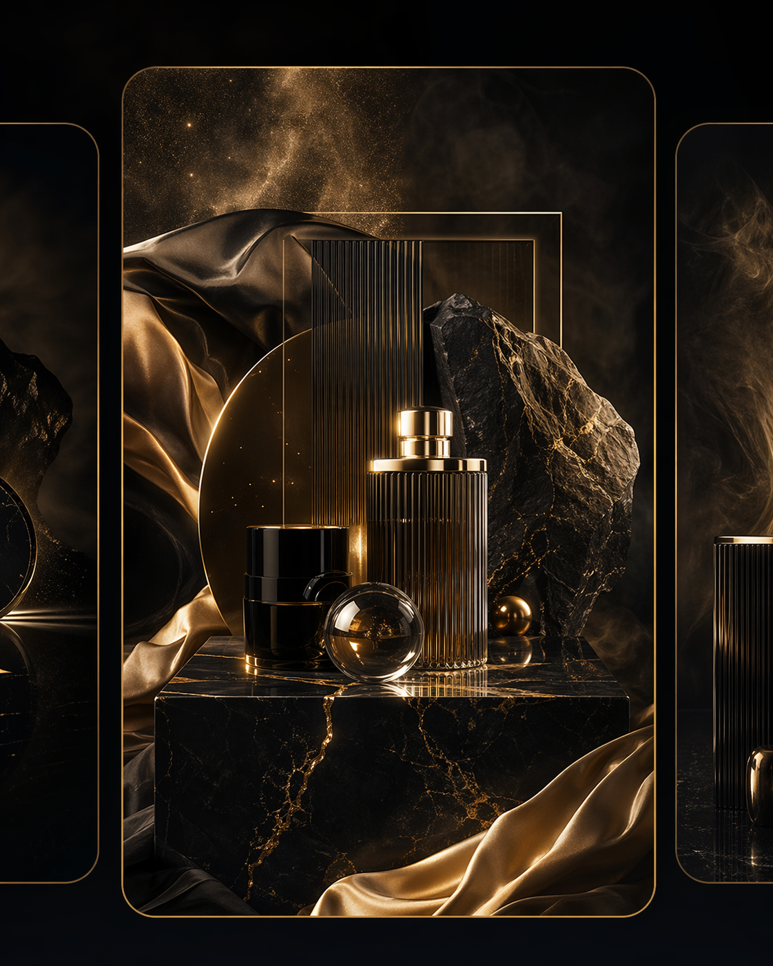 Премиальный AI-визуал для дизайна соцсетей