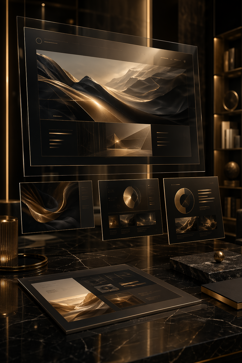 Премиальный дизайн лендинга